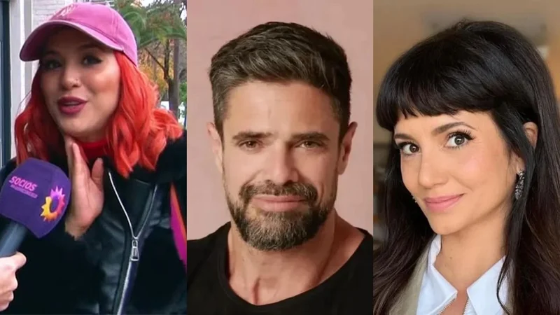 Flor Vigna, Luciano Castro y Griselda Siciliani