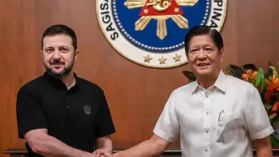 Zelenski agradece a Marcos la participación filipina en la cumbre para la paz en Ucrania Zelenski agradece a Marcos la participación filipina en la cumbre para la paz en Ucrania