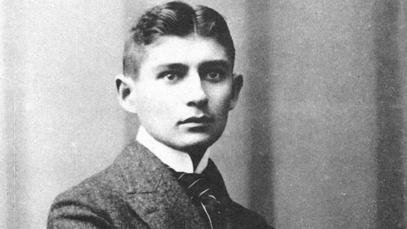 Fotografía del escritor Franz Kafka