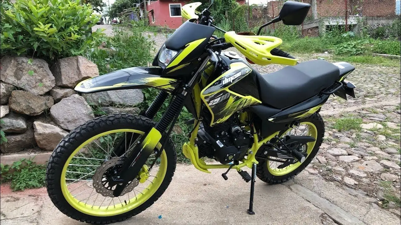 Moto usada.