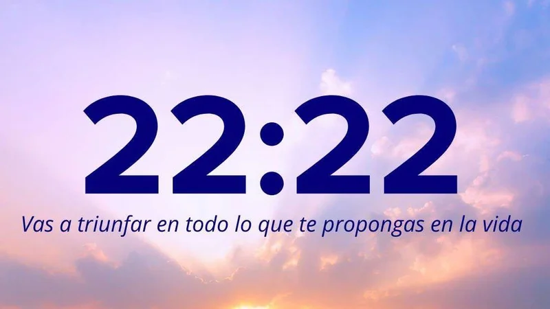 Hora espejo 22:22