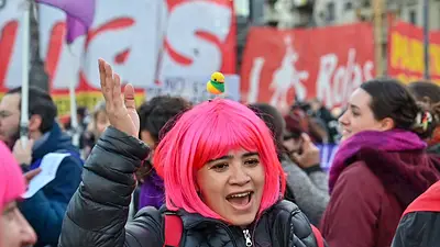 Ni Una Menos: las mejores fotos de la movilización al Congreso Ni Una Menos: las mejores fotos de la movilización al Congreso