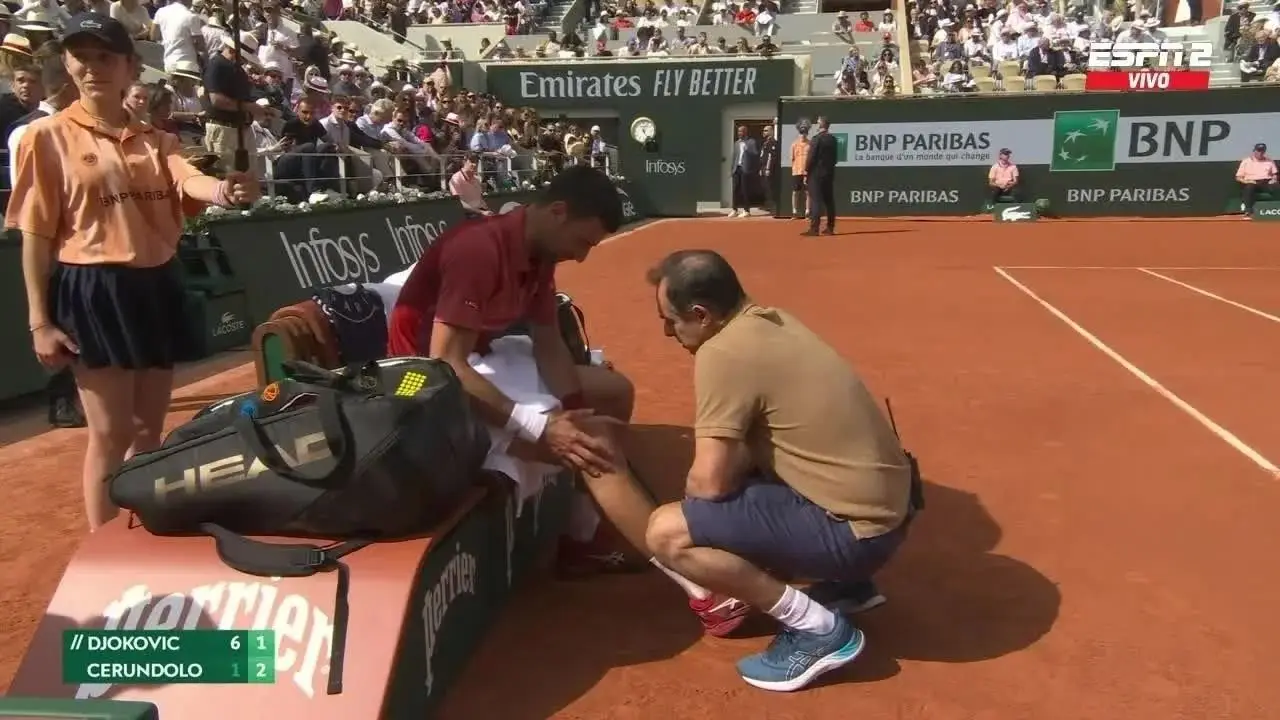 Roland Garros, Novak Djokovic, tenis, Francisco Cerúndolo, deportes