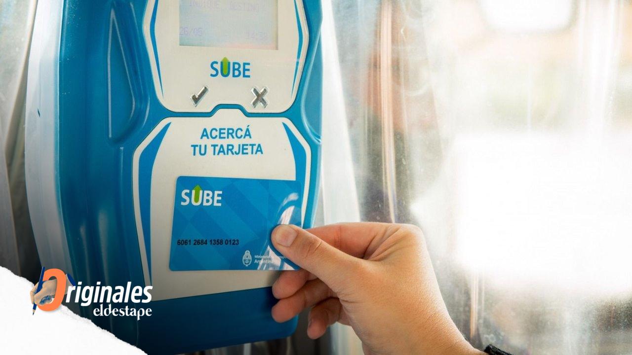 SUBE boleto colectivos