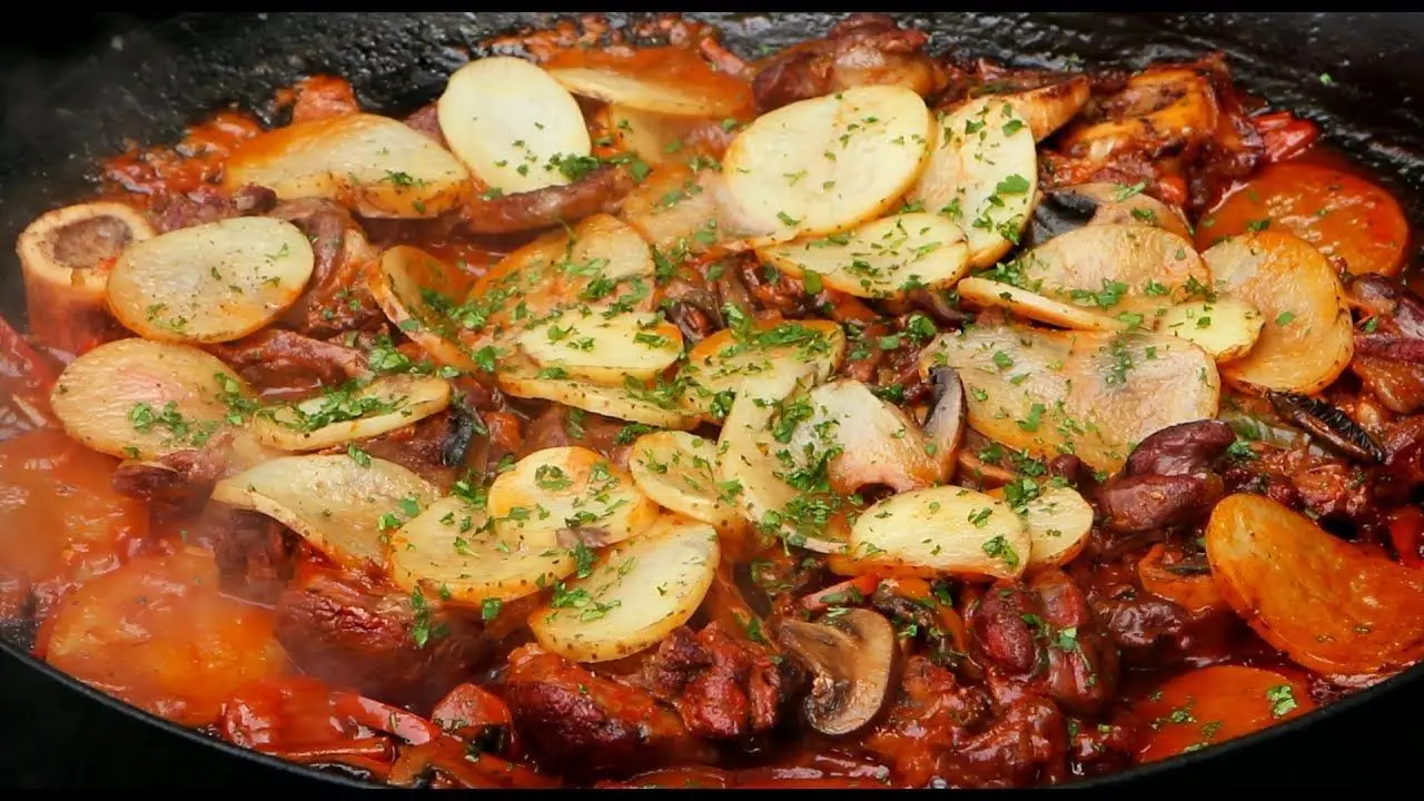 Osobuco comida.