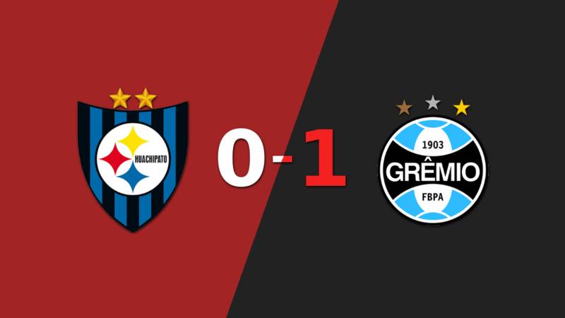 Diego Costa le dio la victoria a Grêmio ante Huachipato