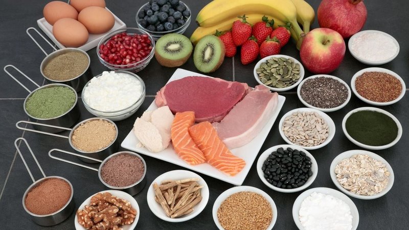 Variedad de alimentos