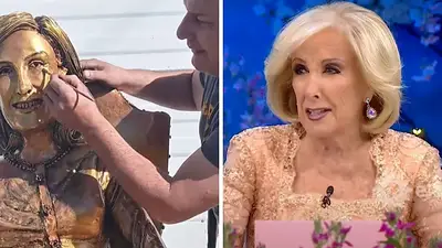 Por qué el escultor de la estatua de Mirtha Legrand la defenestró. Por qué el escultor de la estatua de Mirtha Legrand la defenestró.