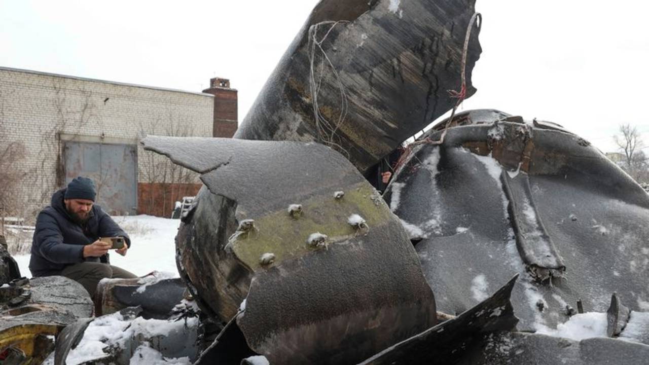 Ucrania derriba 17 de los 18 drones utilizados en el ataque nocturno de Rusia