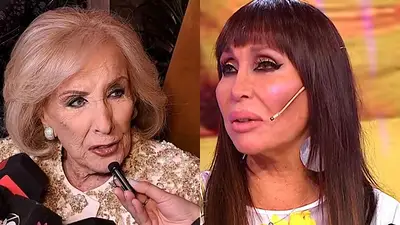 Moria Casán Mirtha Legrand Moria Casán Mirtha Legrand