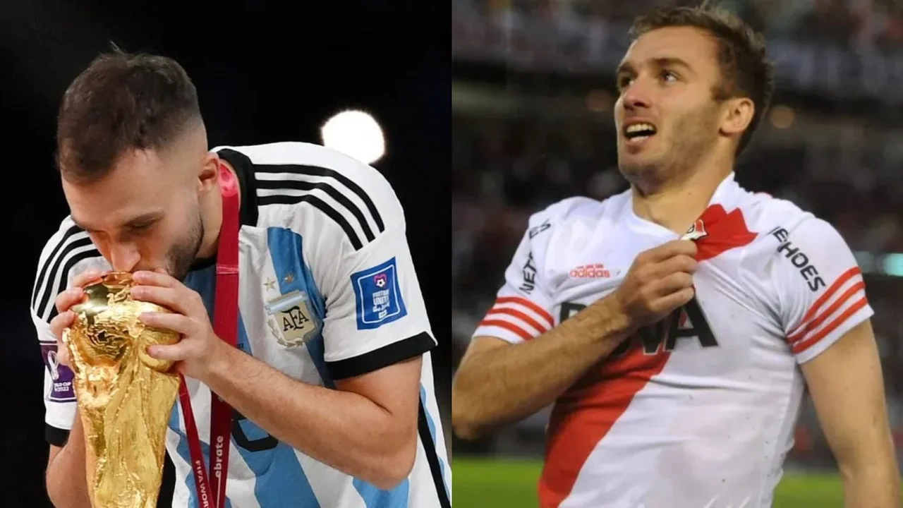 Germán Pezzella River Plate Selección Argentina