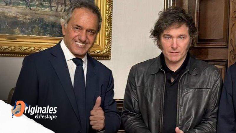 Los millones que Milei recibió de Scioli cuando era gobernador