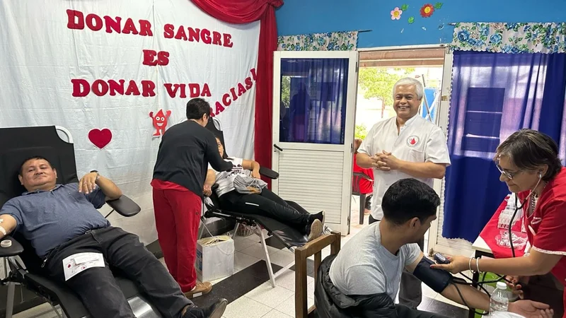 Donar salva vidas: se realizó una exitosa jornada de donación de sangre 