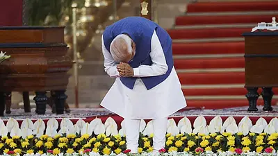 Primer ministro indio Modi jura cargo para un tercer mandato, se enfrenta los retos de la coalición Primer ministro indio Modi jura cargo para un tercer mandato, se enfrenta los retos de la coalición