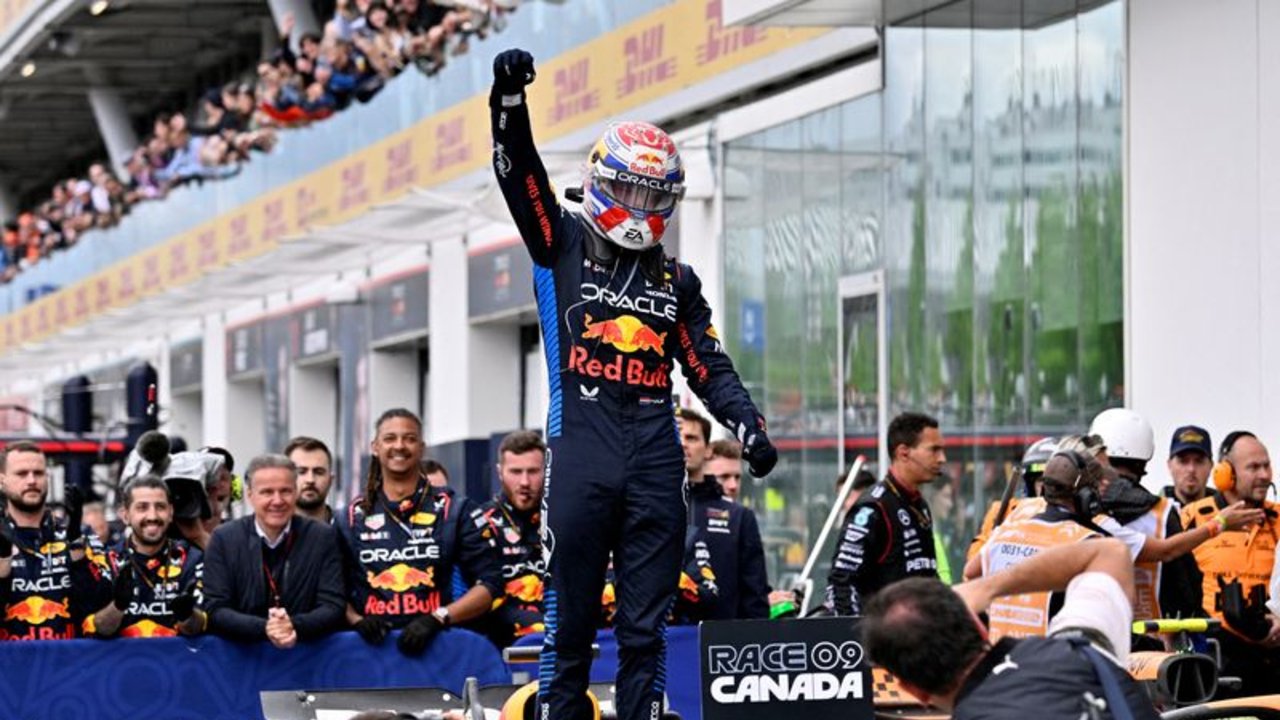 Verstappen gana el GP de Canadá de la F1 por tercer año consecutivo