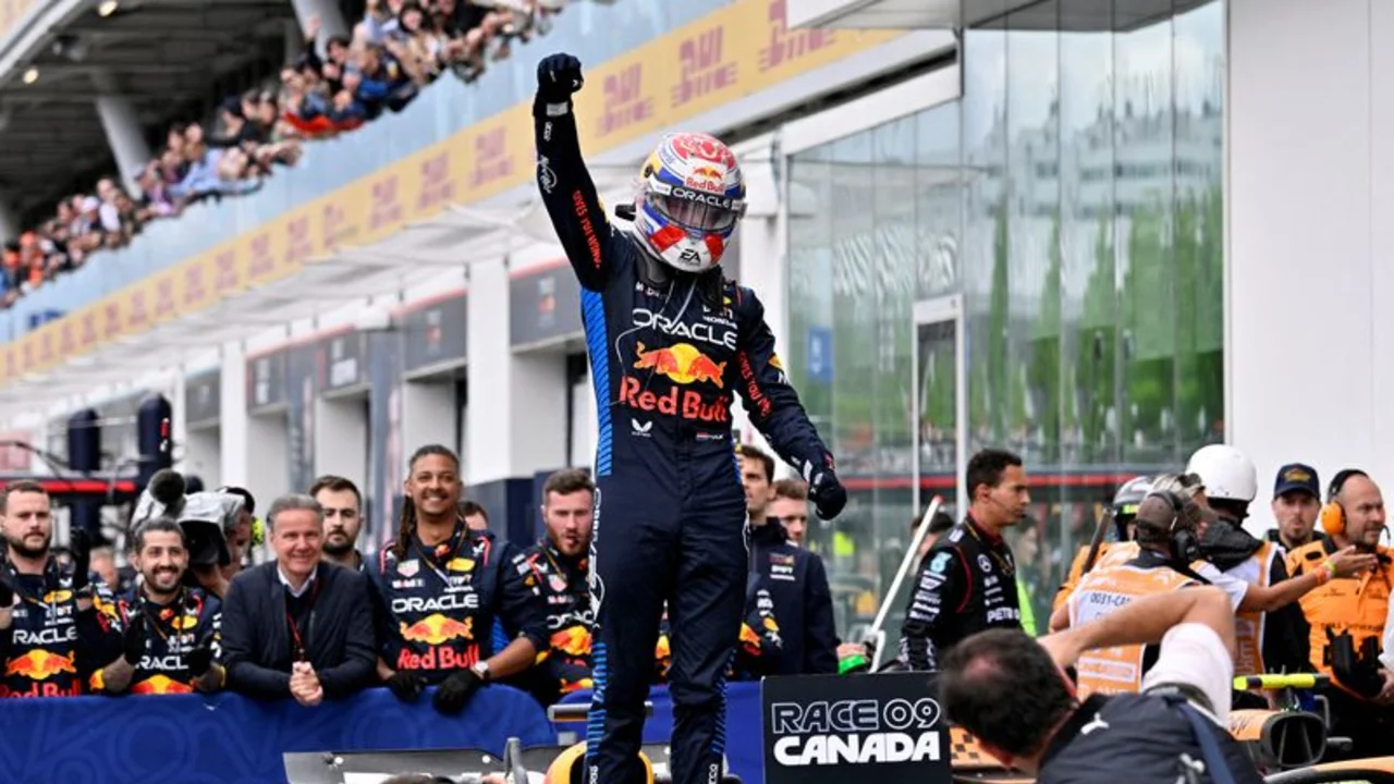 Verstappen gana el GP de Canadá de la F1 por tercer año consecutivo