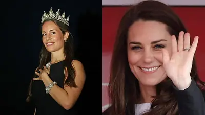 Olivia Henson y Kate Middleton Olivia Henson y Kate Middleton