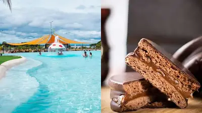 Las termas de Federación y alfajores Las termas de Federación y alfajores