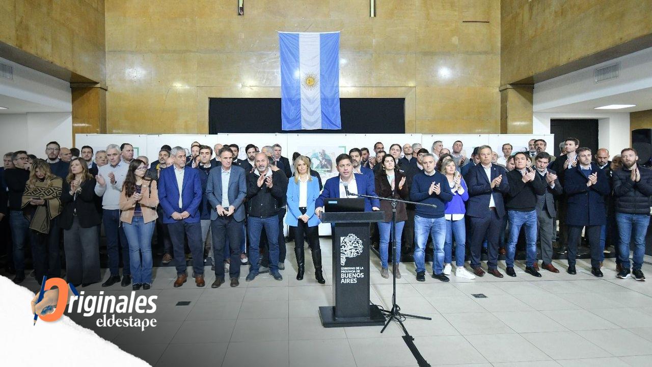 Previo a la audiencia con el Papa, Kicillof abroqueló al peronismo contra la Ley Bases