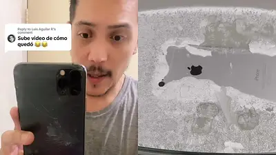 El joven viral de TikTok y un iPhone congelado El joven viral de TikTok y un iPhone congelado