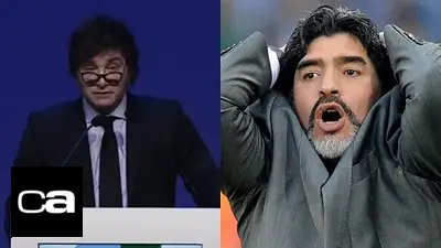Selección Argentina, Javier Milei, Diego Maradona Selección Argentina, Javier Milei, Diego Maradona