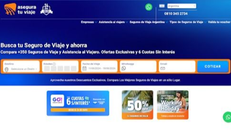 El Mercado de Seguros de Viaje prevee un crecimiento del 30% en 2024
