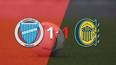 Godoy Cruz y Rosario Central igualaron 1 a 1