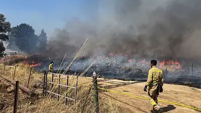 Hezbolá dice que atacó nueve instalaciones militares israelíes con cohetes y drones Hezbolá dice que atacó nueve instalaciones militares israelíes con cohetes y drones