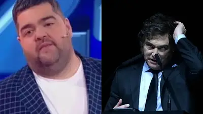 Darío Barassi y Javier Milei Darío Barassi y Javier Milei