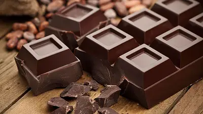 Chocolate negro. Chocolate negro.