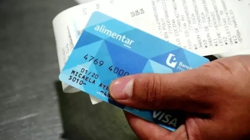 Tarjeta alimentar