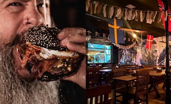 Cerveza en cuernos y hamburguesas de colores: el bar vikingo a una hora de Bs. As. | Gastronomía