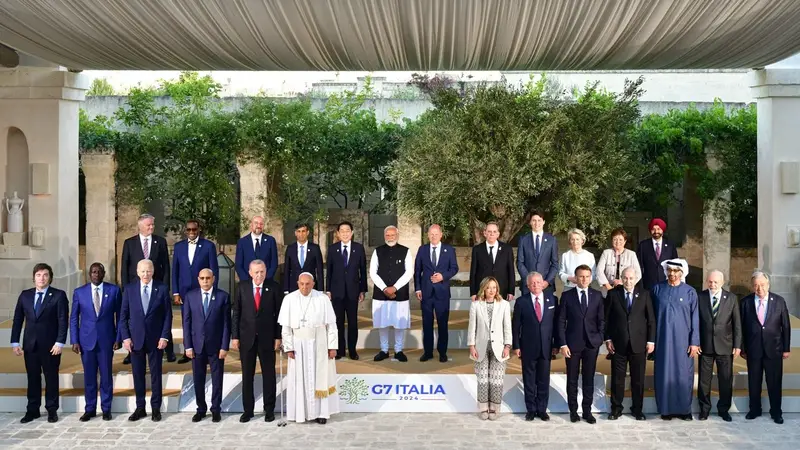 Cierre del G7: defensa de Ucrania y pedido para que Israel suspenda operaciones en Gaza