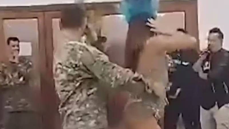 Mendoza: polémico festejo por el Día del padre en la Fuerza Aérea