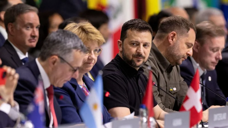La cumbre por Ucrania terminó sin consenso y centrada en la preocupación nuclear y humanitaria