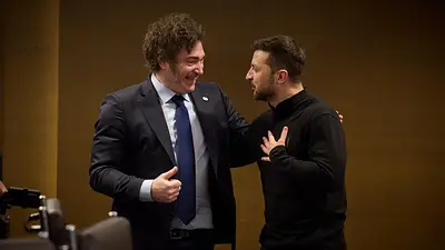 Rusia criticó a Javier Milei por su apoyo a Zelenski: "Acto hostil" Rusia criticó a Javier Milei por su apoyo a Zelenski: "Acto hostil"