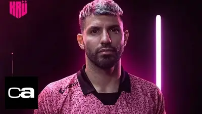Agüero se agarró contra un exsubcampeón del mundo con la Selección Argentina Agüero se agarró contra un exsubcampeón del mundo con la Selección Argentina