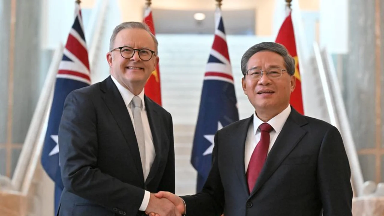 Los líderes de Australia y China mantienen conversaciones "sinceras" sobre comercio y derechos humanos
