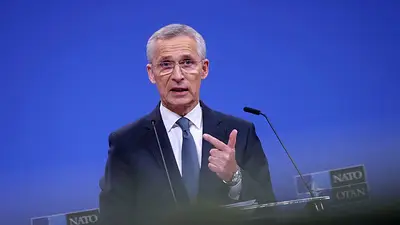 El Kremlin califica de "escalada de tensión" el comentario del jefe de la OTAN sobre armas nucleares El Kremlin califica de "escalada de tensión" el comentario del jefe de la OTAN sobre armas nucleares