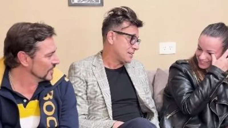 Martín Bossi y Matías Alé