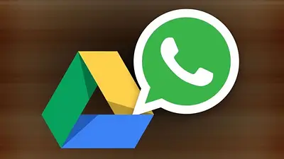 Logos de Google Drive y WhatsApp Logos de Google Drive y WhatsApp