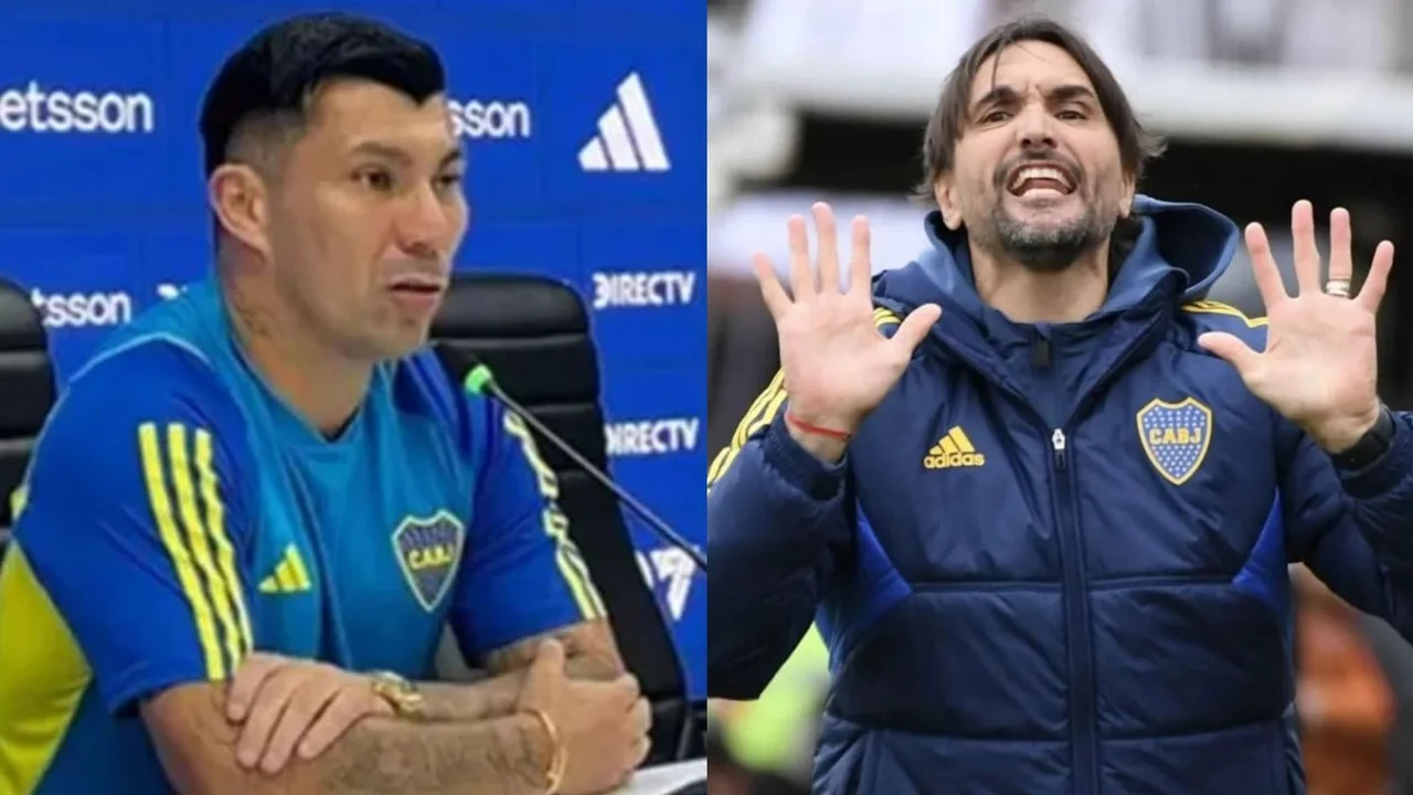 Boca Juniors, Gary Medel, Diego Martínez.