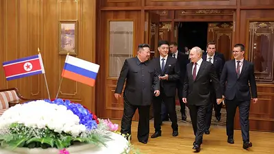 Putin recibe una calurosa bienvenida en Corea del Norte con promesas de apoyo Putin recibe una calurosa bienvenida en Corea del Norte con promesas de apoyo