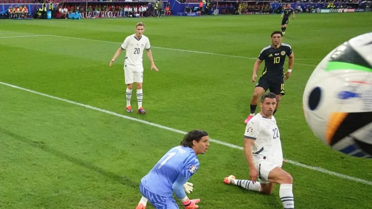 Escocia se mantiene viva en la Eurocopa con empate 1-1 ante Suiza