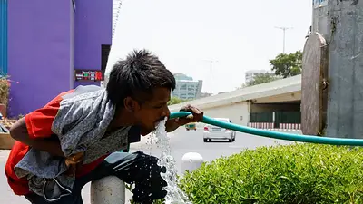 Una ola de calor mata a cerca de 200 personas sin hogar en la capital india Una ola de calor mata a cerca de 200 personas sin hogar en la capital india