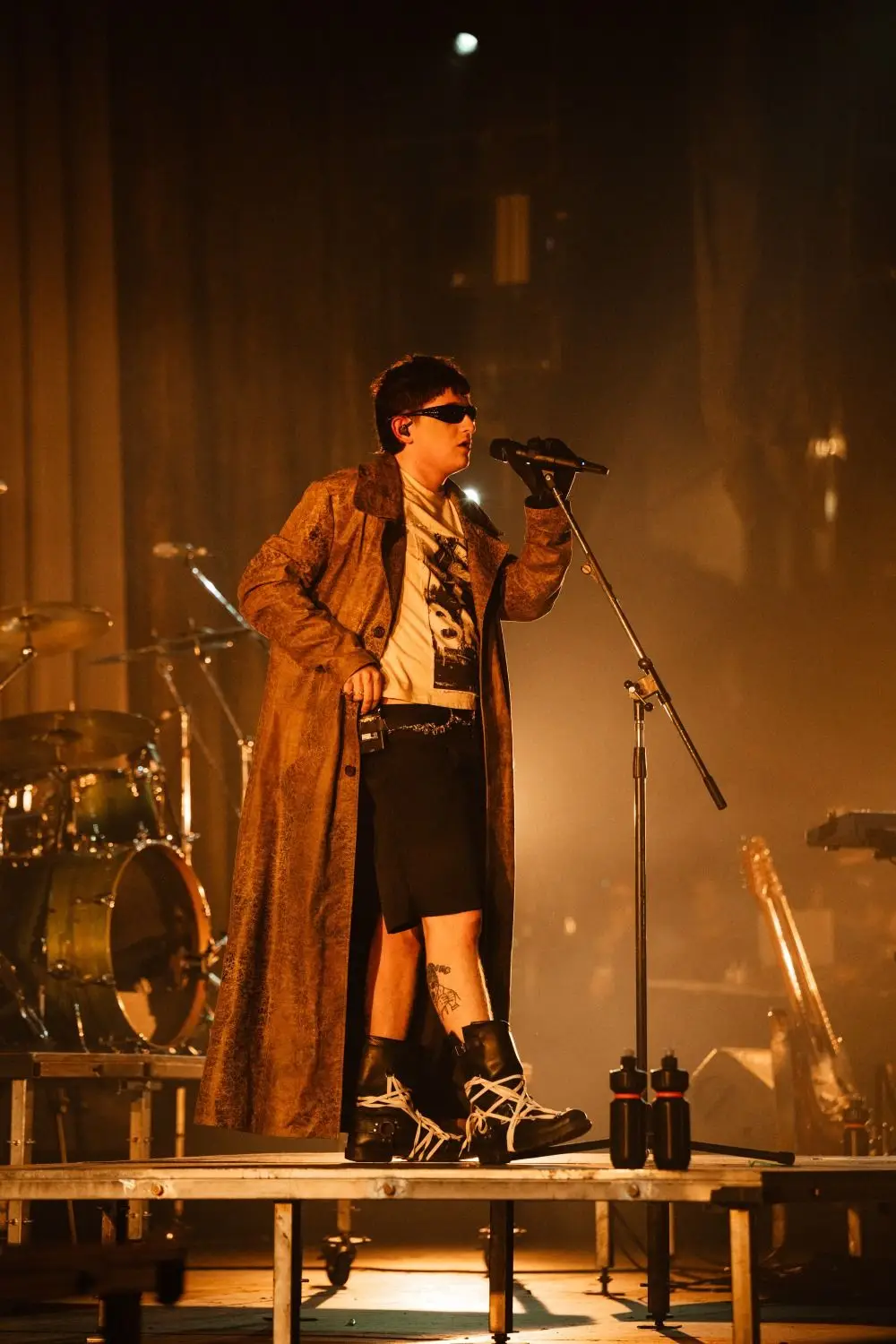 El artista presentó su nuevo disco "Por Cesárea".