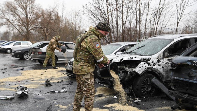 Un muerto en un ataque "masivo" con drones en el sur de la región de Krasnodar