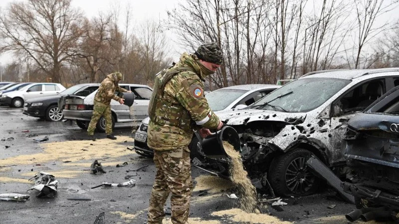 Un muerto en un ataque "masivo" con drones en el sur de la región de Krasnodar