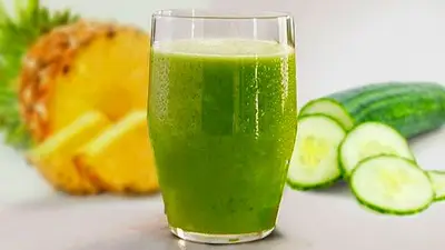 Jugo verde. Jugo verde.