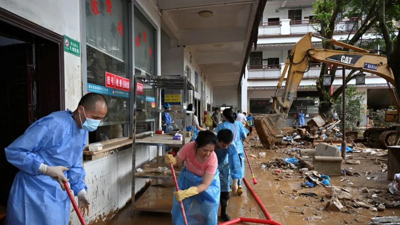 Aumentan a 38 los muertos por inundaciones en provincia china de Cantón